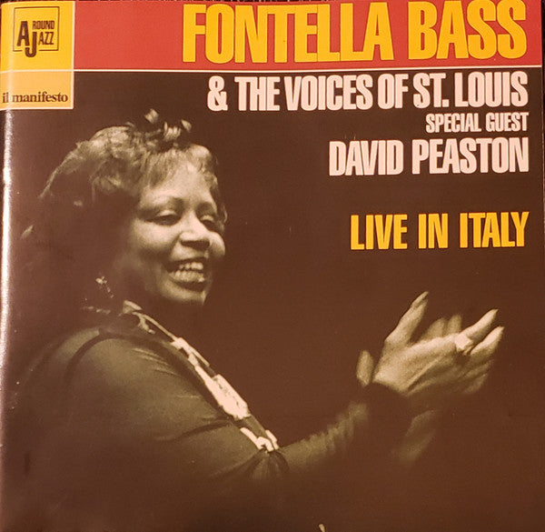 Fontella Bass, The Voices Of St. Louis , Special Guest: David Peaston : Live In Italy (CD)