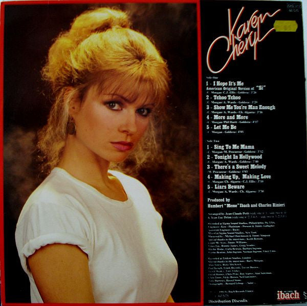 Karen Cheryl : Best Originals Gold Records (LP, Comp)