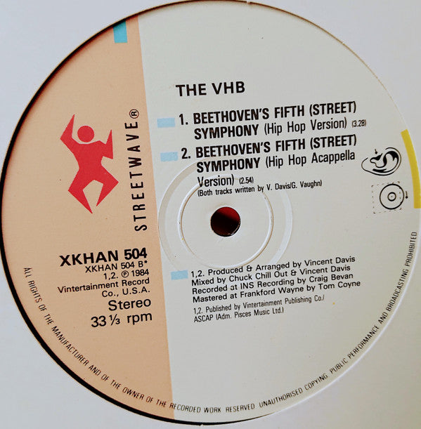 The VHB : Beethoven's Fifth (Street) Symphony (12")