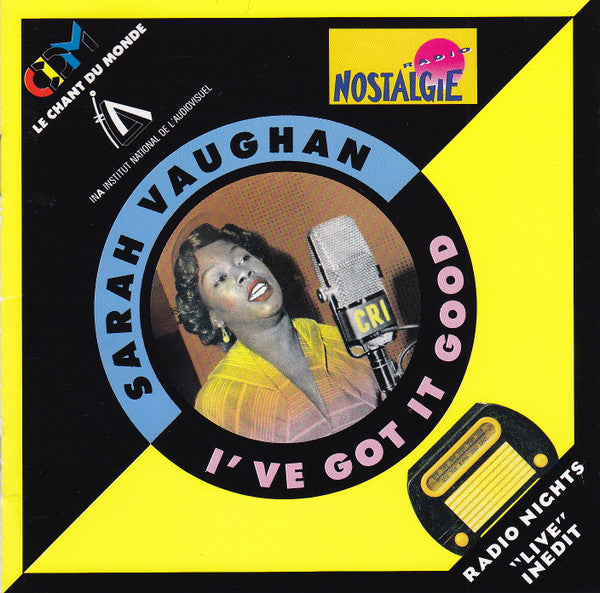 Sarah Vaughan : I've Got It Good (CD)