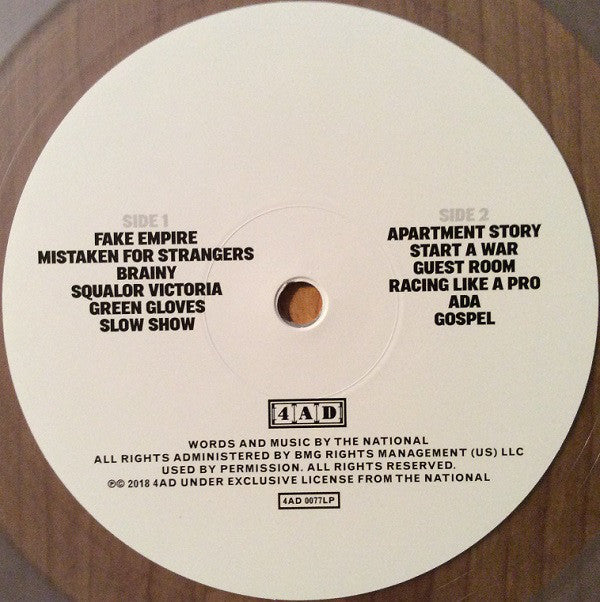 The National : Boxer (Live In Brussels) (LP, Album, RSD, Ltd, Cle)