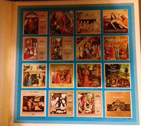 Chœur Des Moines De L'Abbaye Saint-Pierre De Solesmes, Dom Jean Claire : Chant Grégorien - Messe De La Pentecôte - Messe De La Fête Dieu (LP)