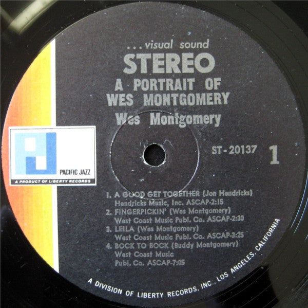 Wes Montgomery : A Portrait Of Wes Montgomery (LP, Comp)