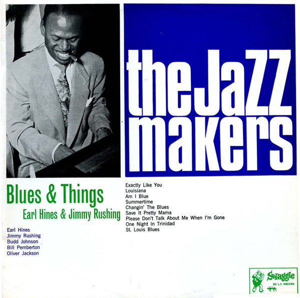 Earl Hines And Jimmy Rushing : Blues And Things (LP, Album)