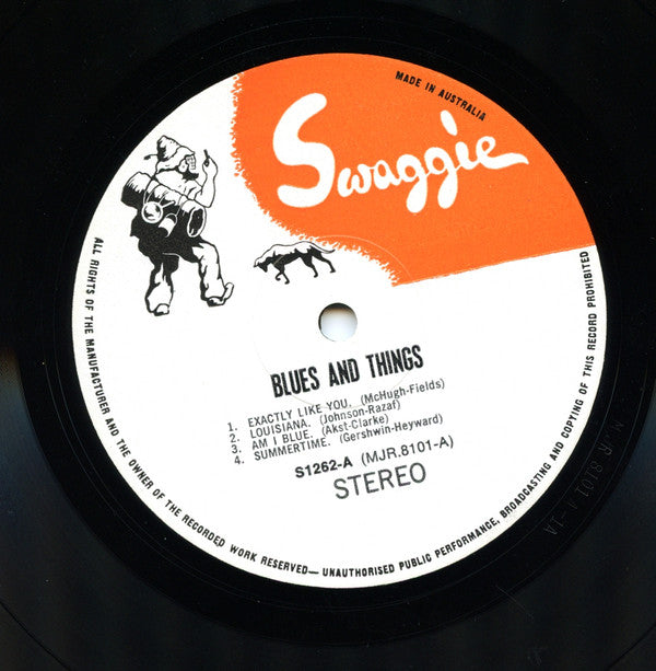 Earl Hines And Jimmy Rushing : Blues And Things (LP, Album)