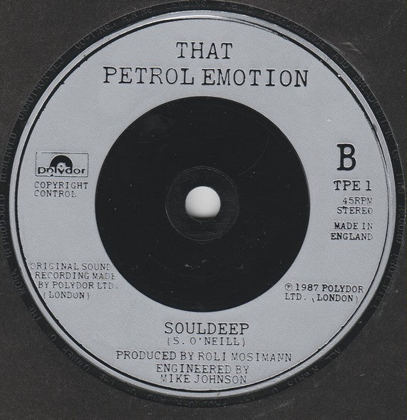 That Petrol Emotion : Big Decision (7", Single, Inj)