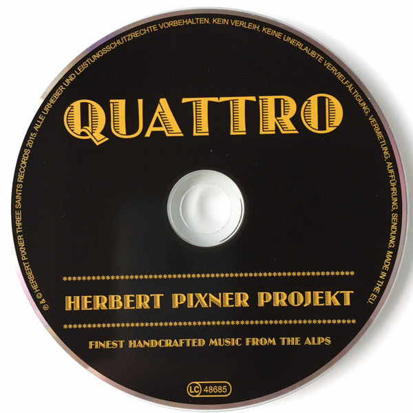 Herbert Pixner Projekt : Quattro (CD, Album)