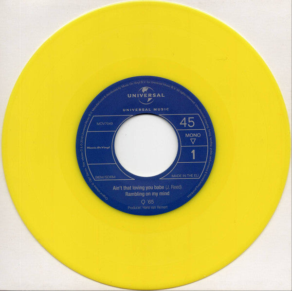 Q'65* : Kjoe Bloes (7", EP, Mono, Ltd, RE, RM, Yel)