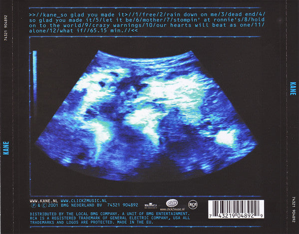 Kane (2) : So Glad You Made It (CD, Album)