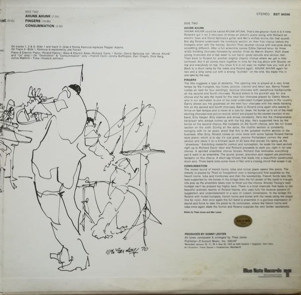 Thad Jones & Mel Lewis : Consummation (LP, Album, RP, Gat)