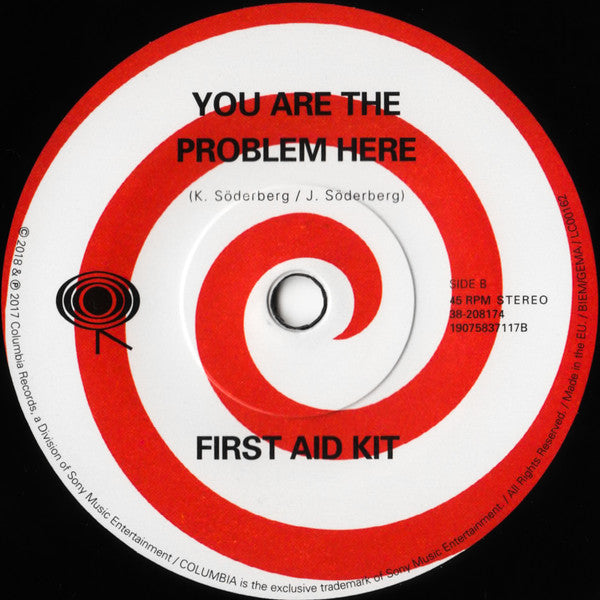 First Aid Kit : You Are The Problem Here (7", RSD, Single, Ltd)