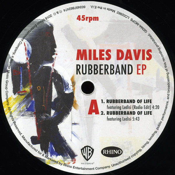 Miles Davis : Rubberband EP (12", EP, RSD)