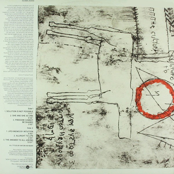 Anton Heyboer : She And She As One (LP, Album)