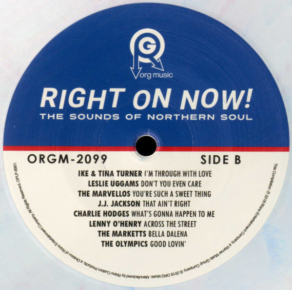 Various : Right On Now! The Sounds Of Northern Soul (LP, RSD, Comp, Ltd, RM, Whi)