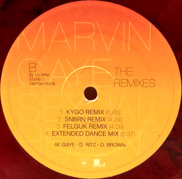Marvin Gaye : Sexual Healing - The Remixes (12", RSD, Comp, Ltd, Red)