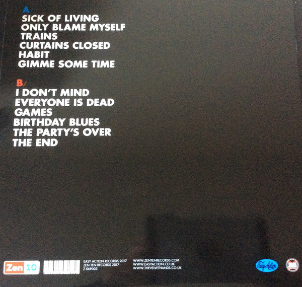 The Velvet Hands : Party's Over (LP, Album, RSD, Ltd, Sig)