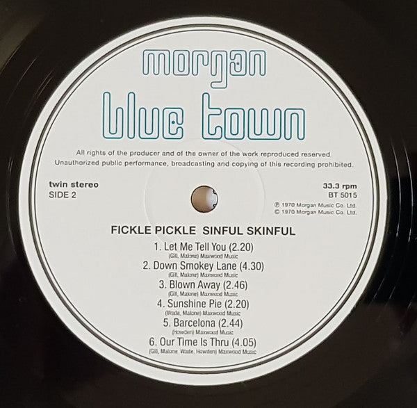 Fickle Pickle : Sinful Skinful (LP, Album, RSD, RE + 7", EP + Ltd)