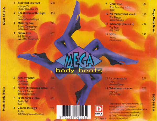 Various : Mega Body Beats (CD, Comp)