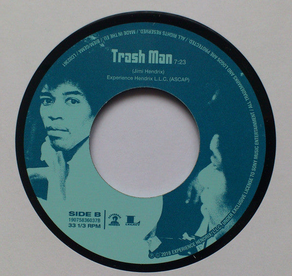 Jimi Hendrix : Mannish Boy (7", RSD, Single, Ltd)