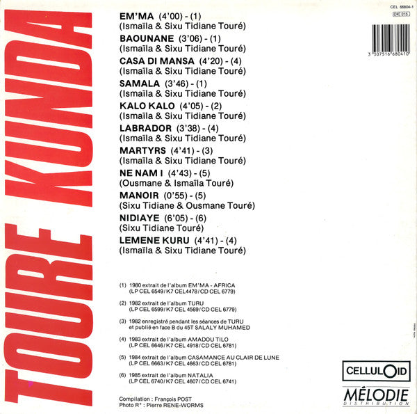 Toure Kunda* : Best Of (LP, Comp)