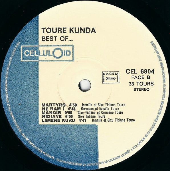 Toure Kunda* : Best Of (LP, Comp)