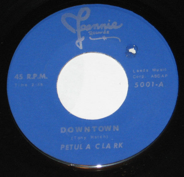 Petula Clark / The Videls : Downtown / Mister Lonely (7", Single)