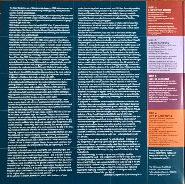 Wishbone Ash : Road Works - Junctions The Best Of Road Works (2xLP, Comp, Ltd)