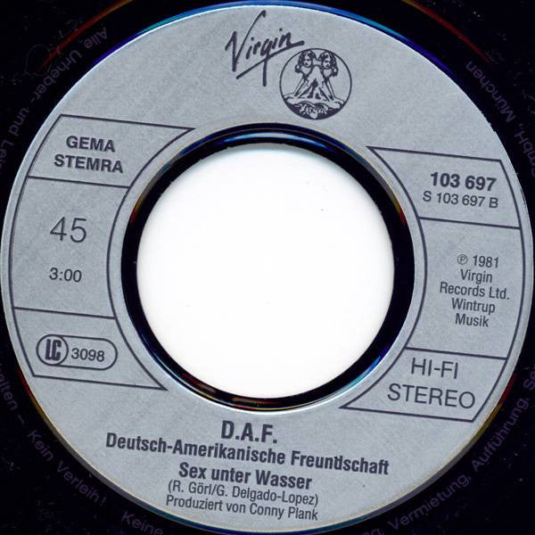 Deutsch Amerikanische Freundschaft : Liebe Auf Den Ersten Blick (7", Single)