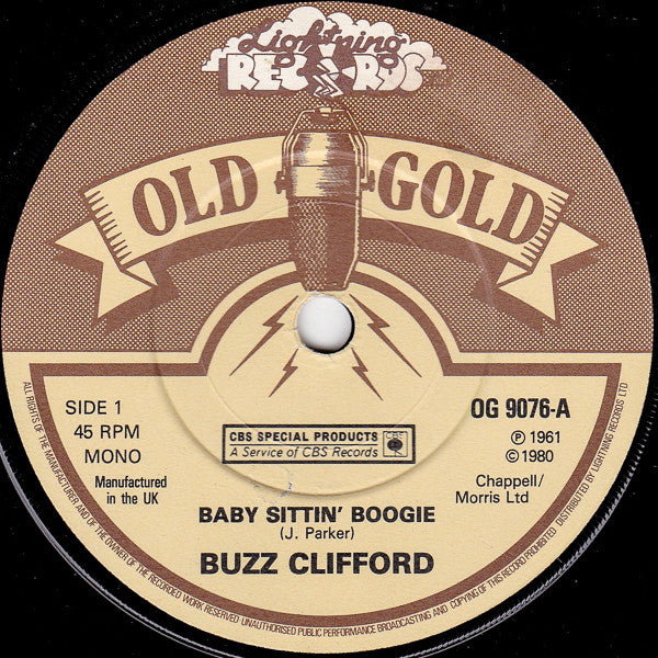 Buzz Clifford / Bobby Vinton : Baby Sittin' Boogie / Roses Are Red (7", Single, Mono)