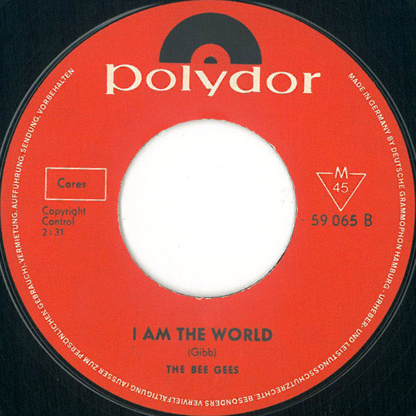 Bee Gees : Spicks & Specks  (7", Single, Mono)