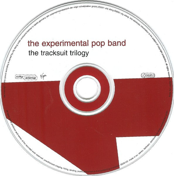 Experimental Pop Band : The Tracksuit Trilogy (CD, Album, S/Edition)