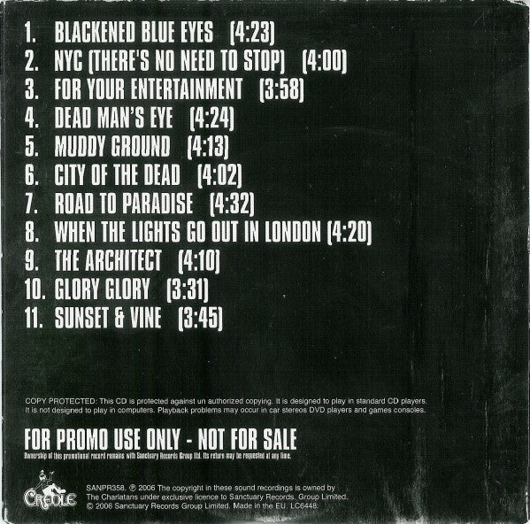 The Charlatans : Simpatico. (CD, Album, Copy Prot., Promo, Car)