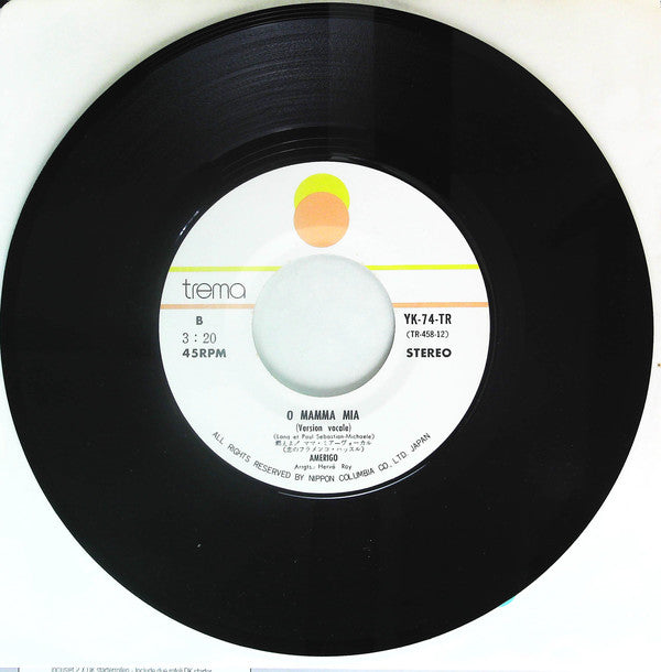 Amerigo : O Mamma Mia (7", Single)