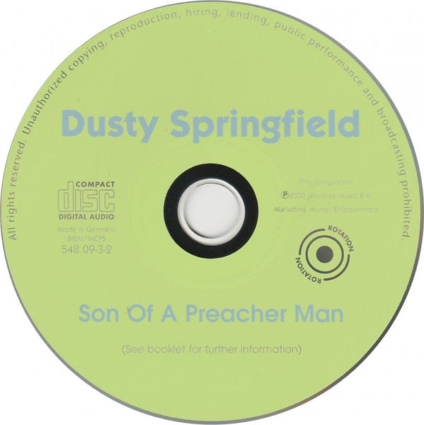 Dusty Springfield : Son Of A Preacher Man (CD, Comp)