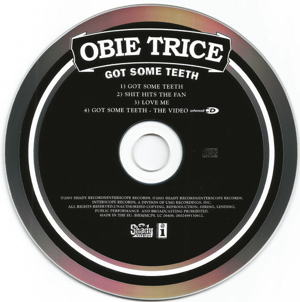 Obie Trice : Got Some Teeth (CD, Single, Enh)