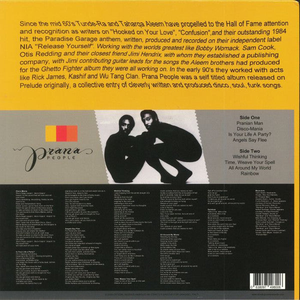 Prana People : Prana People (LP, Album, RE, 180)