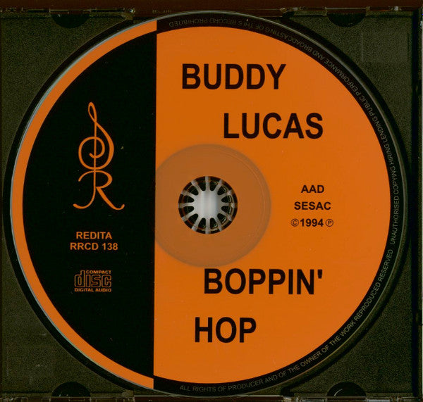Buddy Lucas : Hoppin' Bop With Buddy Lucas (CD, Comp)