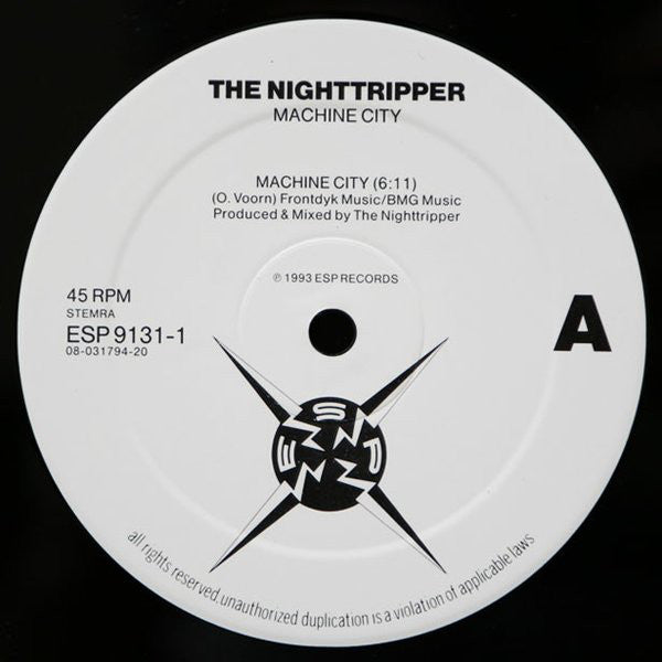 The Nighttripper : Machine City (12")