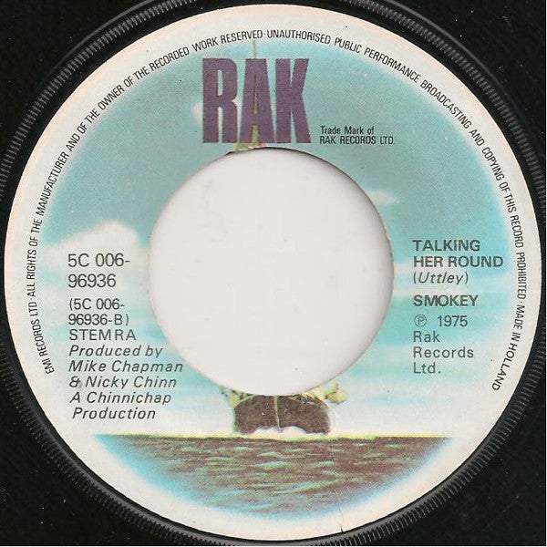 Smokie : Don't Play Your Rock 'N' Roll To Me (7", Single)