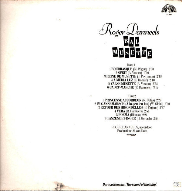 Roger Danneels : Bal Musette (LP, Album)