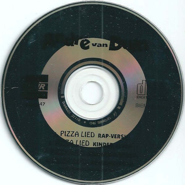 André van Duin : Pizza Lied (Effe Wachte...) (CD, Maxi)