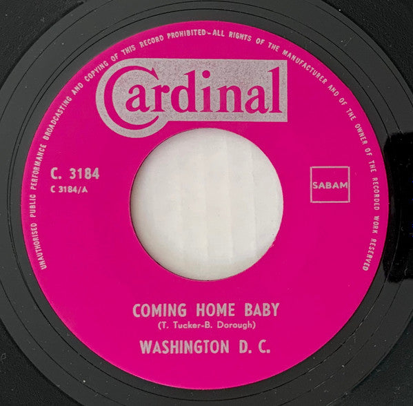 Washington D.C. (2) : Coming Home Baby (7", Single)