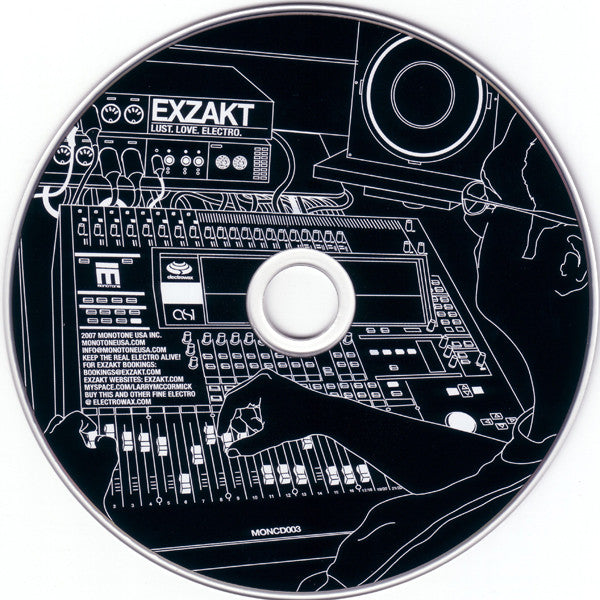 Exzakt : Lust.Love.Electro (CD, Comp, Mixed)