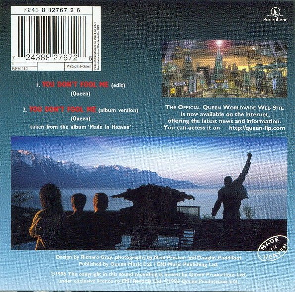 Queen : You Don't Fool Me (CD, Single)