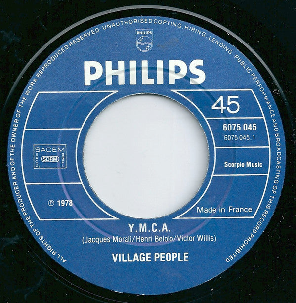 Village People : Y.M.C.A./ The Women (7", Single)