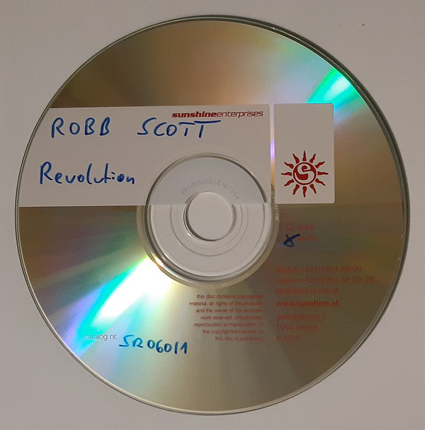 Robb Scott Feat. Theasha Faison : Revolution (Future Love) (CD, Promo)