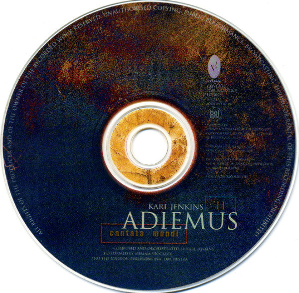 Adiemus, Karl Jenkins : Adiemus II - Cantata Mundi (CD, Album)