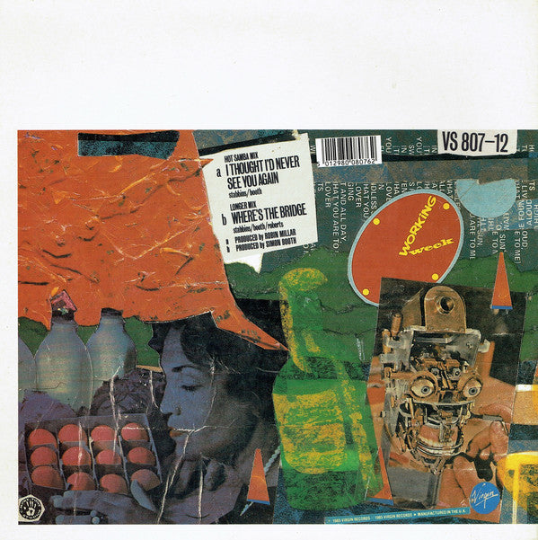 Working Week : I Thought I'd Never See You Again (2x12", Single)