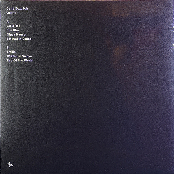 Carla Bozulich : Quieter (LP, Album)