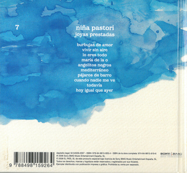 Niña Pastori : Joyas Prestadas (CD, Album, Ltd, Boo)